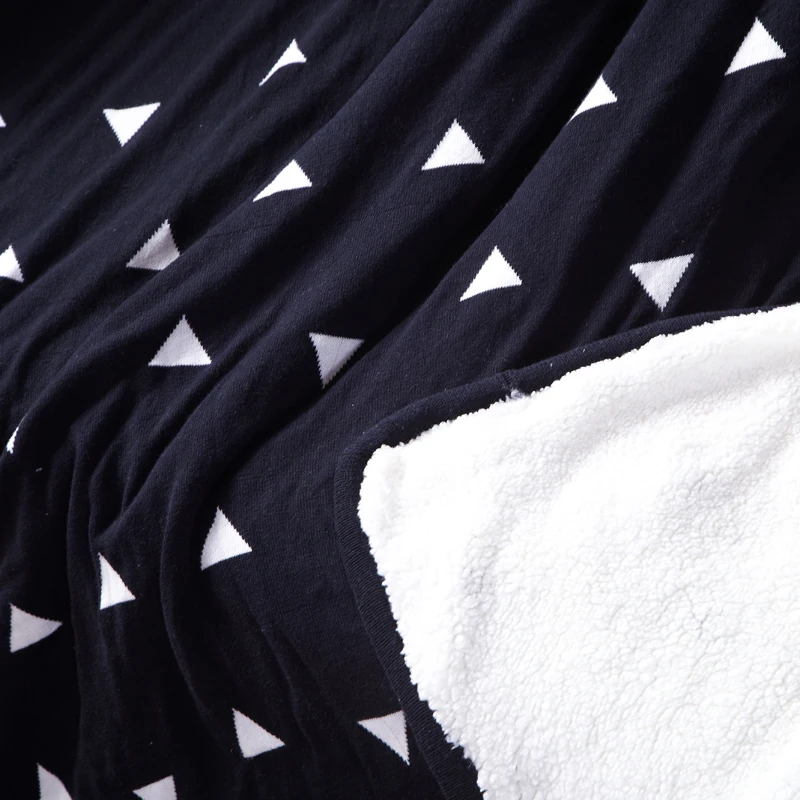 2016 одеяла трикотажные композитный ковер американский английский овечья шерсть