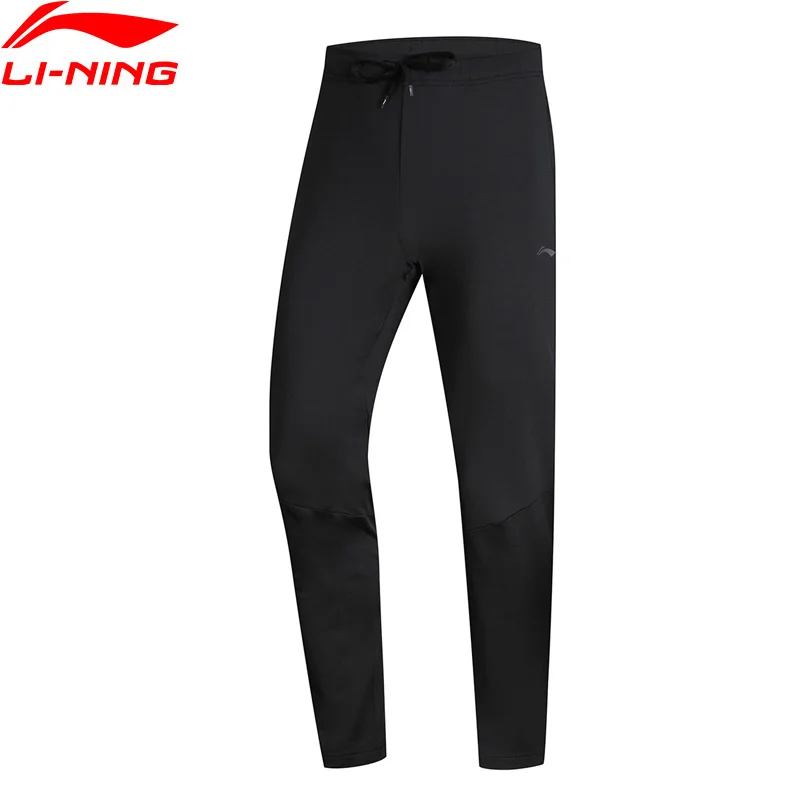(Перерыв код) Li-Ning Для мужчин тренировочные брюки 3D фитинг 84% полиэстер 16% спандекс