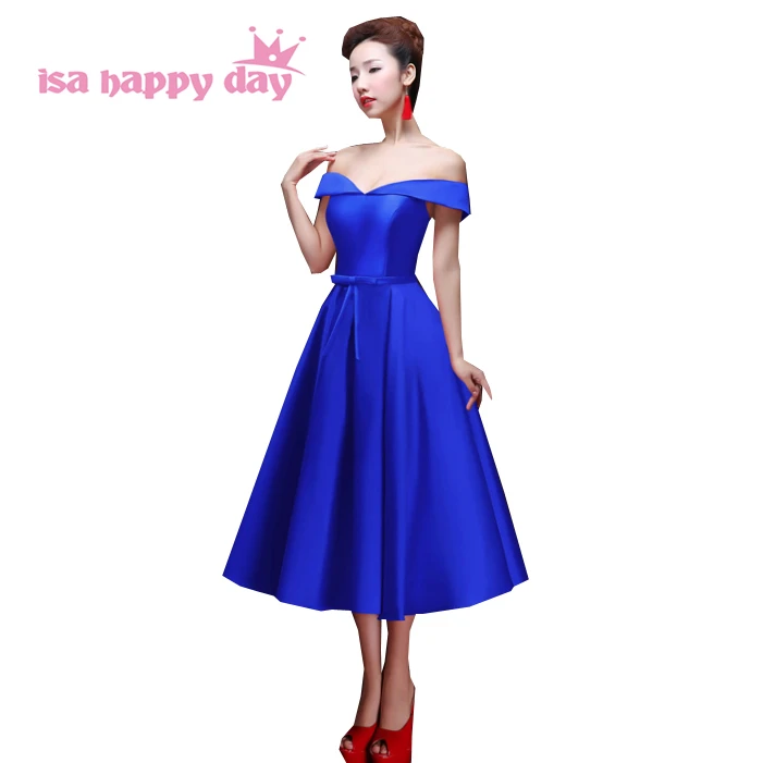 

high fashion woman ladies elegant royal blue dress black evening dresses 2020 formal gowns for girls dress from china W2648