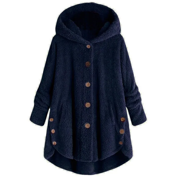 Женская куртка, Осень-зима, новая мода, меховое пальто размера плюс, 5XL, теплая пушистая куртка, пальто, свитер, верхняя одежда для женщин C65