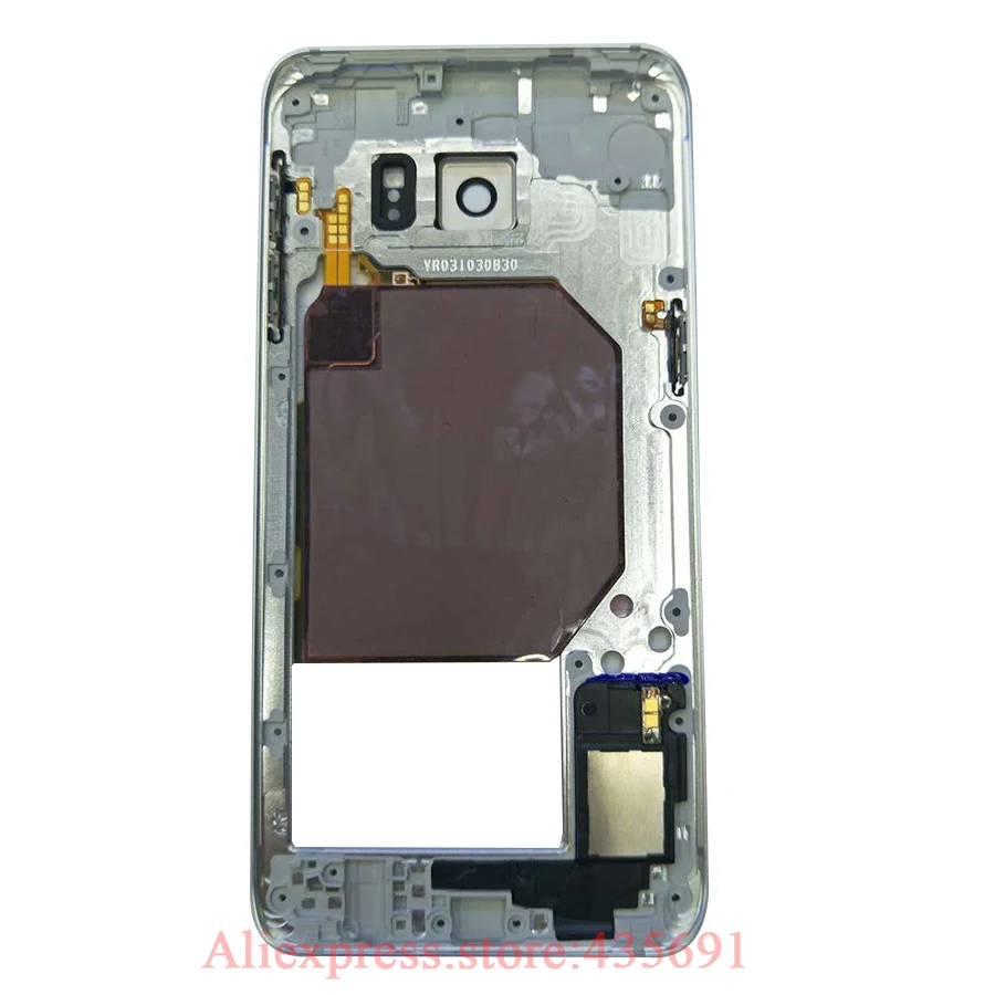 Для Samsung Galaxy S6 Edge Plus G928 средняя рамка Корпус Крышка шасси с задней камерой