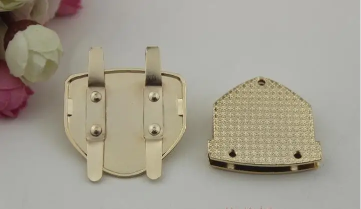 6 шт./лот) 4 цвета покрытие высокого класса DIY кожаные сумки переключатель блокировки декоративные аксессуары