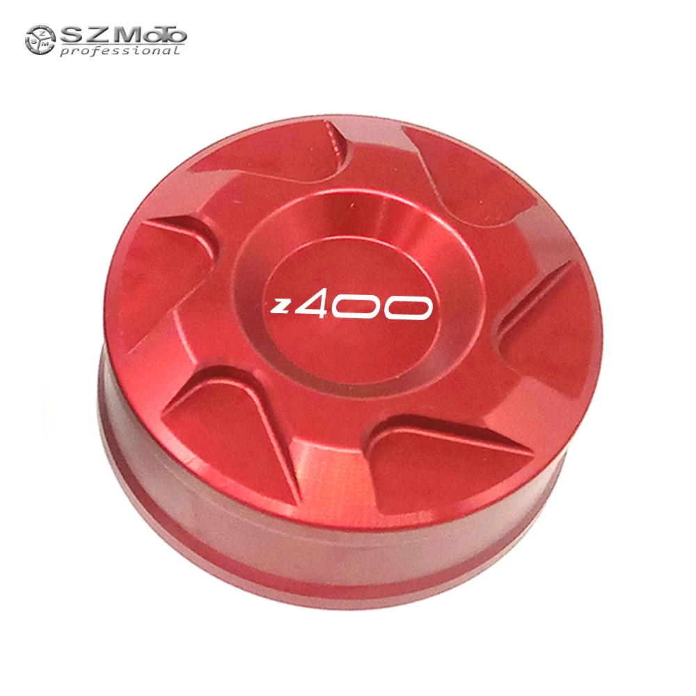 

For Kawasaki Z400 Z 400 2019 2020 Motorcycle Accessories Rear Brake Fluid Reservoir Cover Cap CNC Aluminum Green