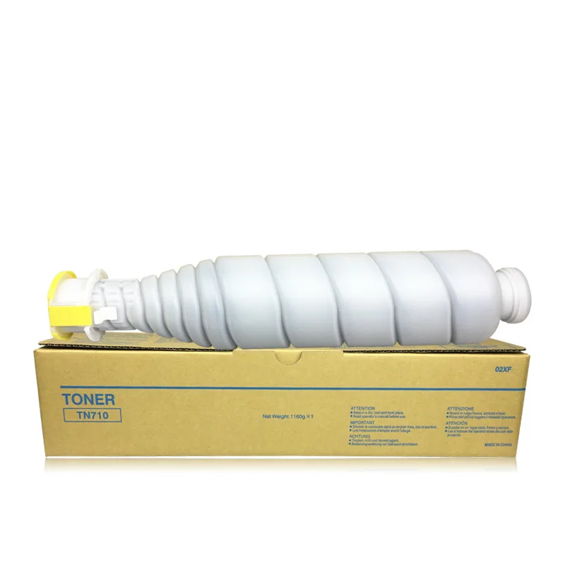 

for Bizhub BH 600 601 750 751 copier compatible Konica Minolta TN710 710 toner cartridge,full with toner powder in high printing