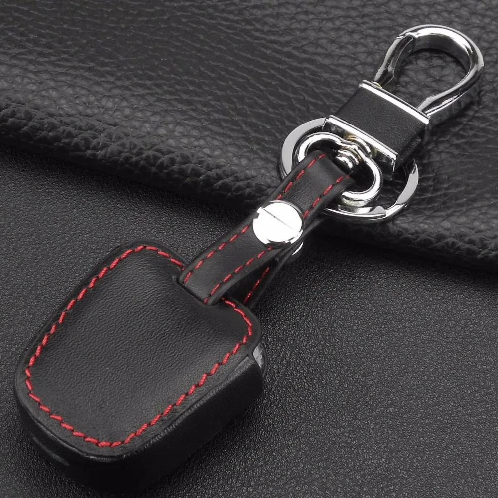 Кожаный чехол для автомобильного ключа jingyuqin Citroen c4 c5 Berlingo Picasso Xsara Aygo Peugeot 206 207 307 107