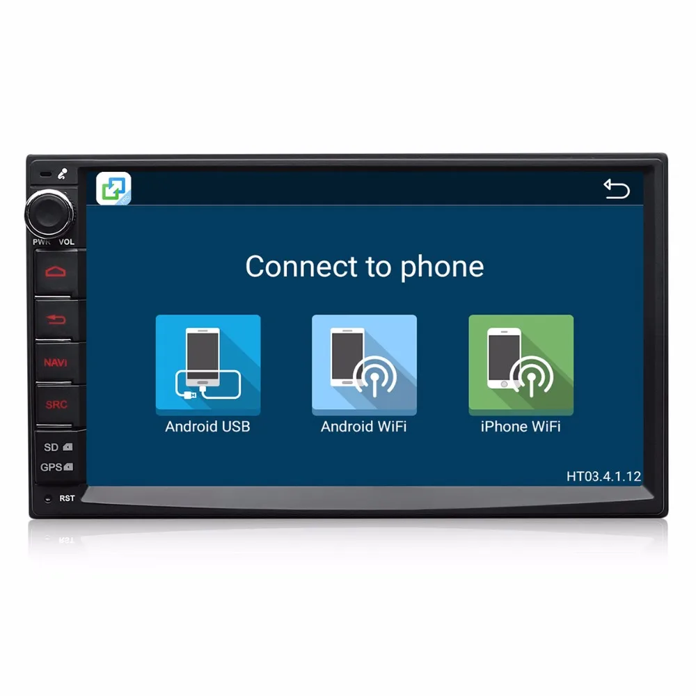 Quad Core Android 5.1 Автомобильное Видео-Плеер для Honda Odyssey CRV Everus 7 Дюймов 1024*600