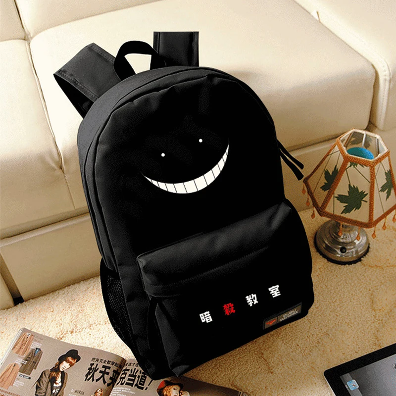 Ansatsu Kyoushitsu korsensei рюкзак из ткани Оксфорд Аниме Косплей школьный в стиле преппи для