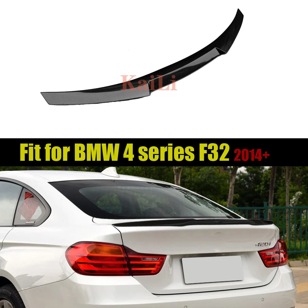 Автомобильный Стайлинг 4 серии F32 спойлер на багажник из углеродного волокна