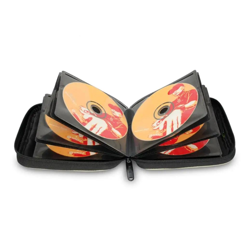 Новый профессиональный автомобильный кошелек CD VCD с емкостью 32 диска саржевая