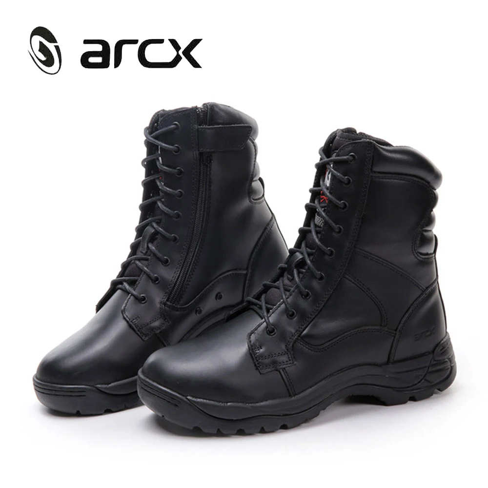 Мужские мотоциклетные ботинки ARCX из коровьей кожи обувь для верховой езды L56669|shoes