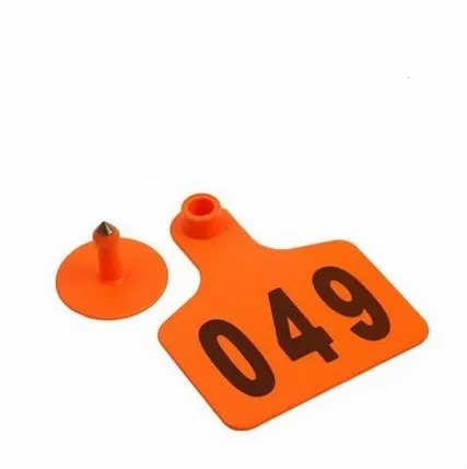 100 шт. утолщенных качество Ушная бирка со словом для крупного рогатого скота без