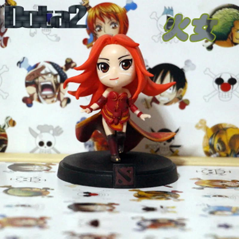 Фигурка DOTA 2 из игры WOW ПВХ экшн фигурки кунка Лина пудж королева тидехантер CM FV
