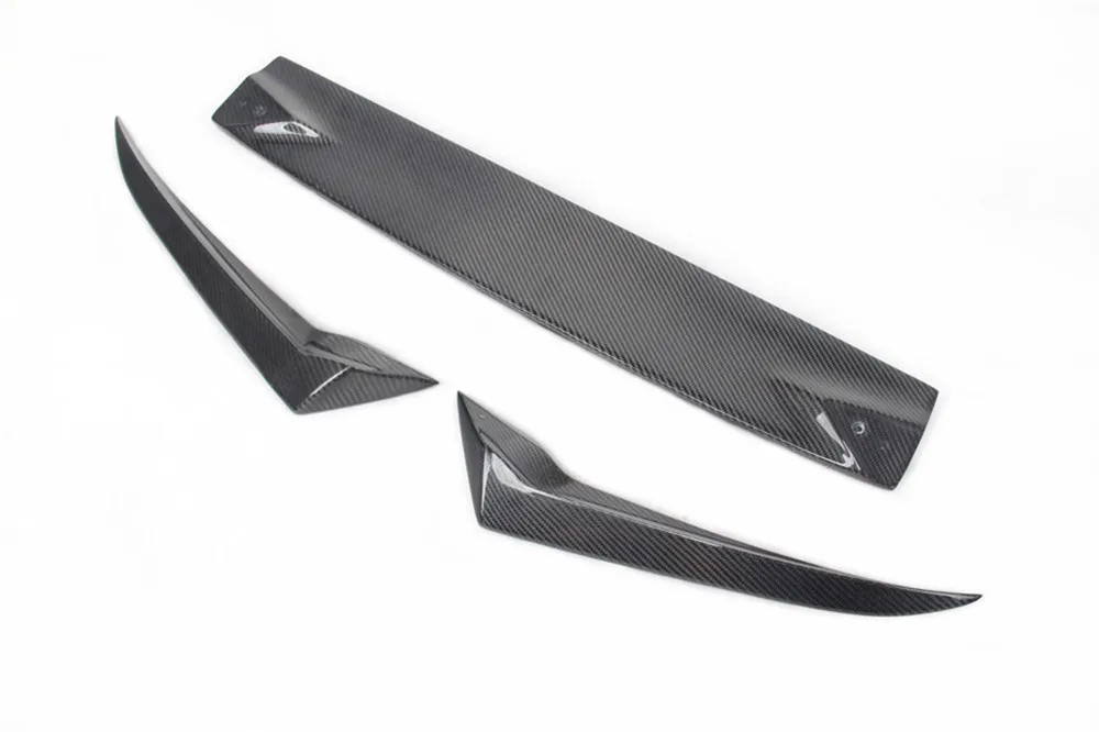 Передняя губа из углеродного волокна (3 шт./компл.) подходит для Volkswagen VW Golf 6 MK6 R20 |