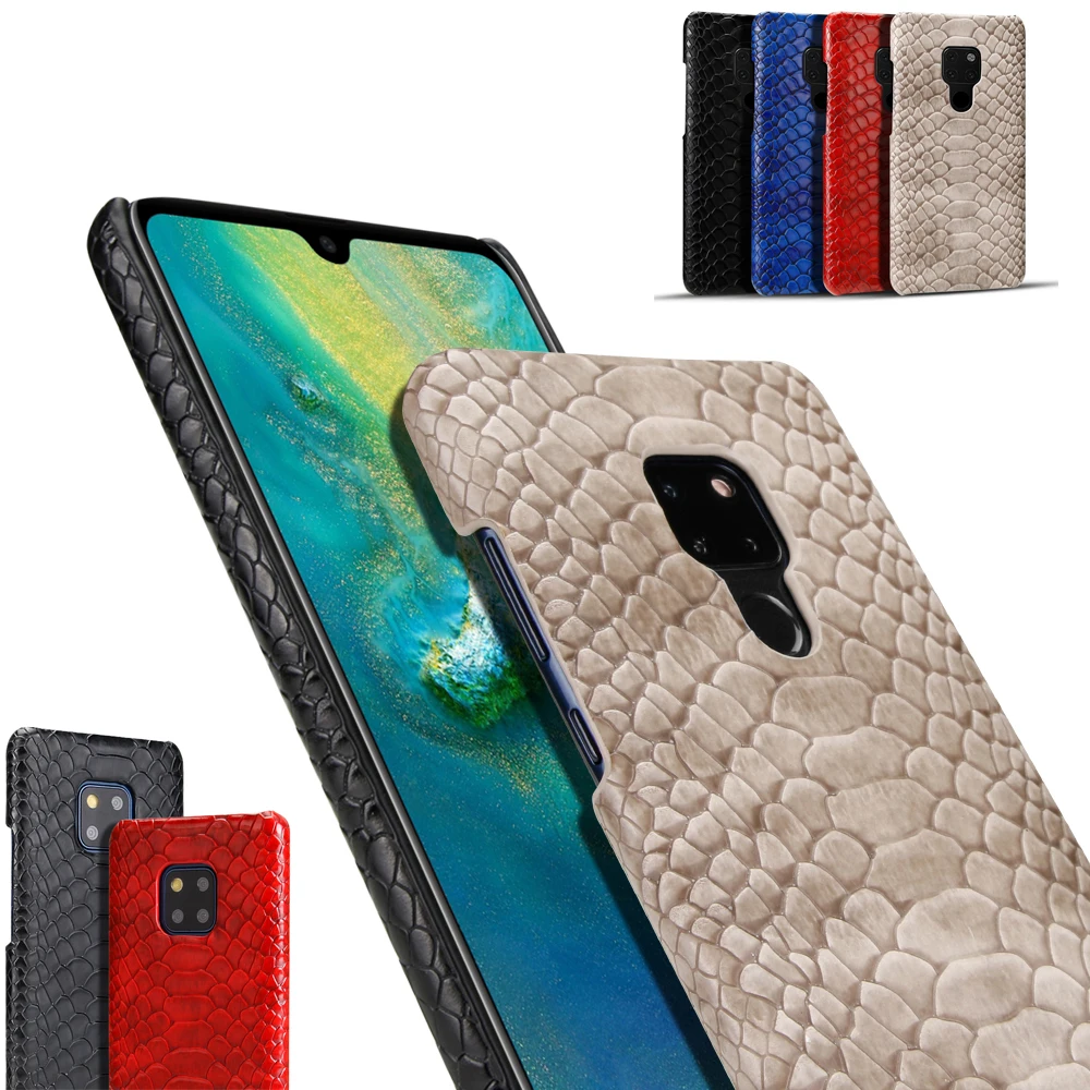 Новейший уникальный змеиный кожаный чехол для Huawei Mate20Pro PC идеально подходит Mate20