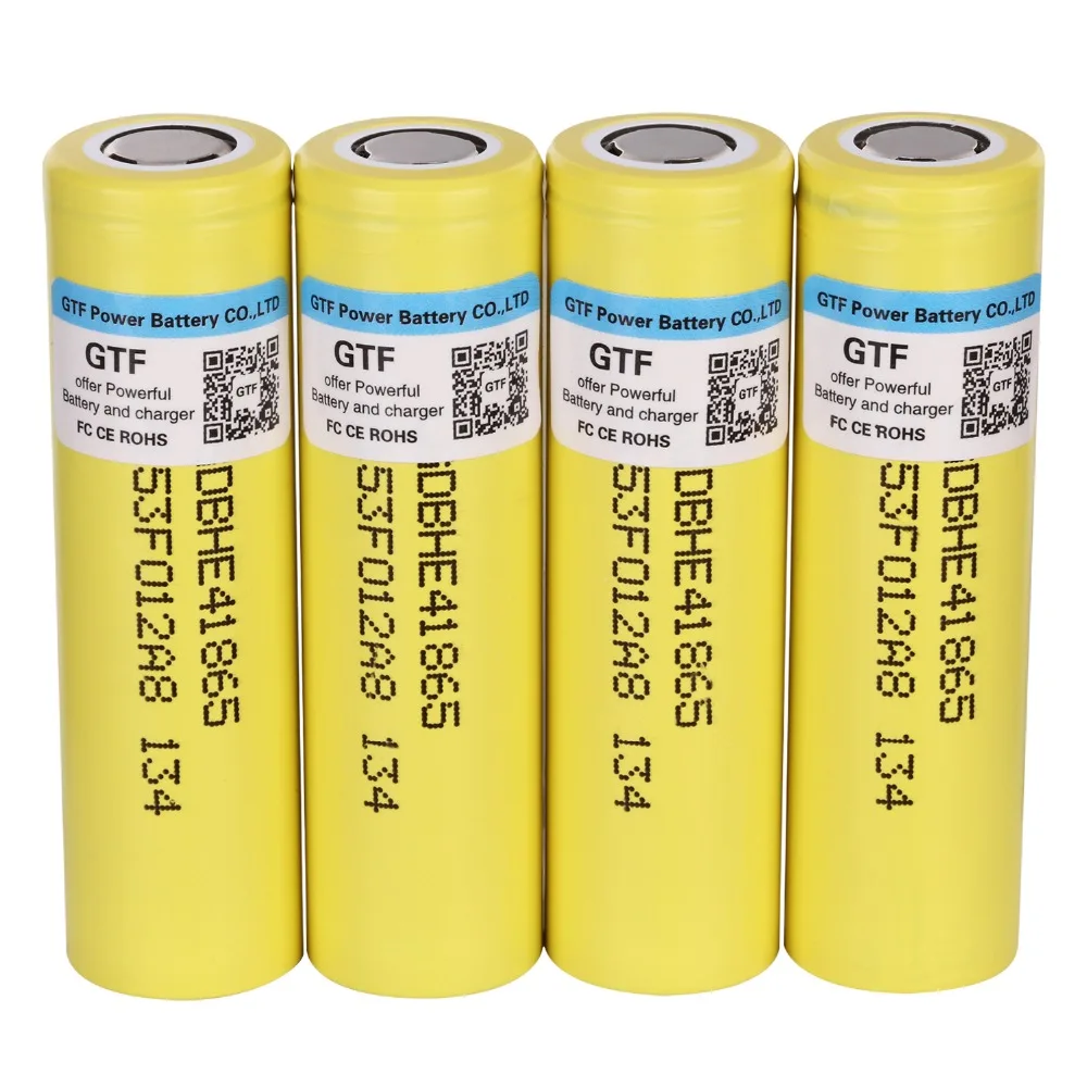 

100% Original 3.7V 18650 Battery HE4 2500mAh Li-lon Battery Rechargeable batteries 20A discharge For Flashlight Drop shipping