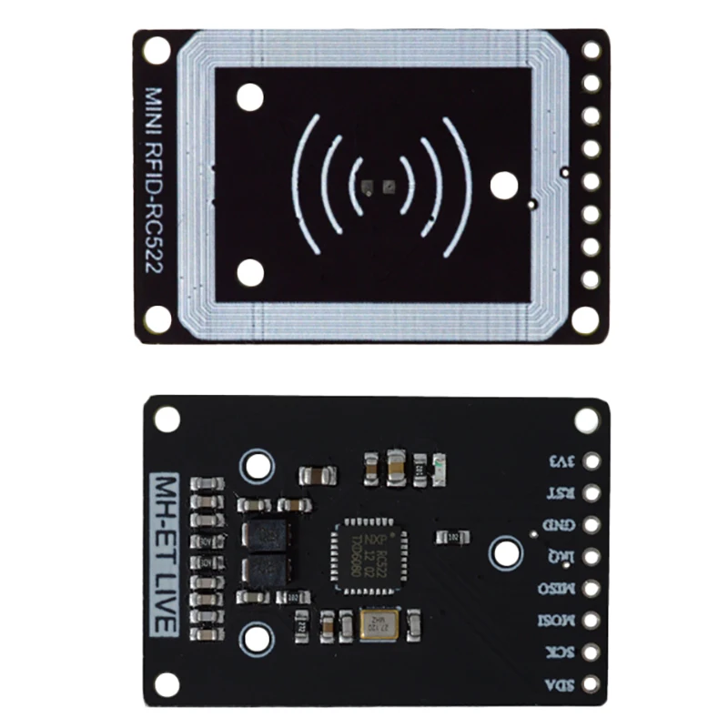 Мини Rc522 Rfid модуль датчика считыватель карт писатель модуль IEC Iic интерфейс Ic карта Rf модуль датчика ультра-маленький Rc522 13,56 МГц#8