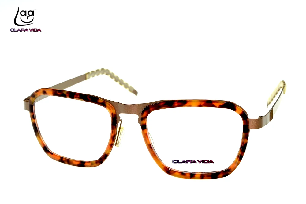2019 продвижение Gafas Clara Vida Новые дизайнерские Нержавеющая сталь и леопардовым