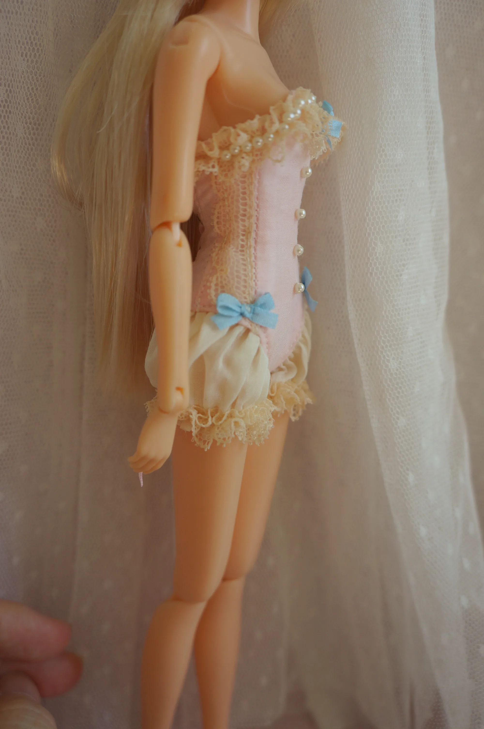 Новинка, комплект из 3 предметов, изысканное платье blyth dolls элегантное платье с тыквой+ чулки с бантом+ повязка на голову с кроликом, специальное платье для azone s holala