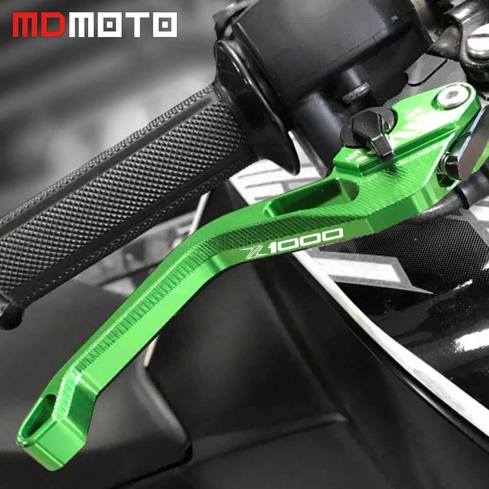 Короткие рычаги тормоза сцепления CNC на руль мотоцикла для KAWASAKI Z 1000 Z1000R 2017 2018