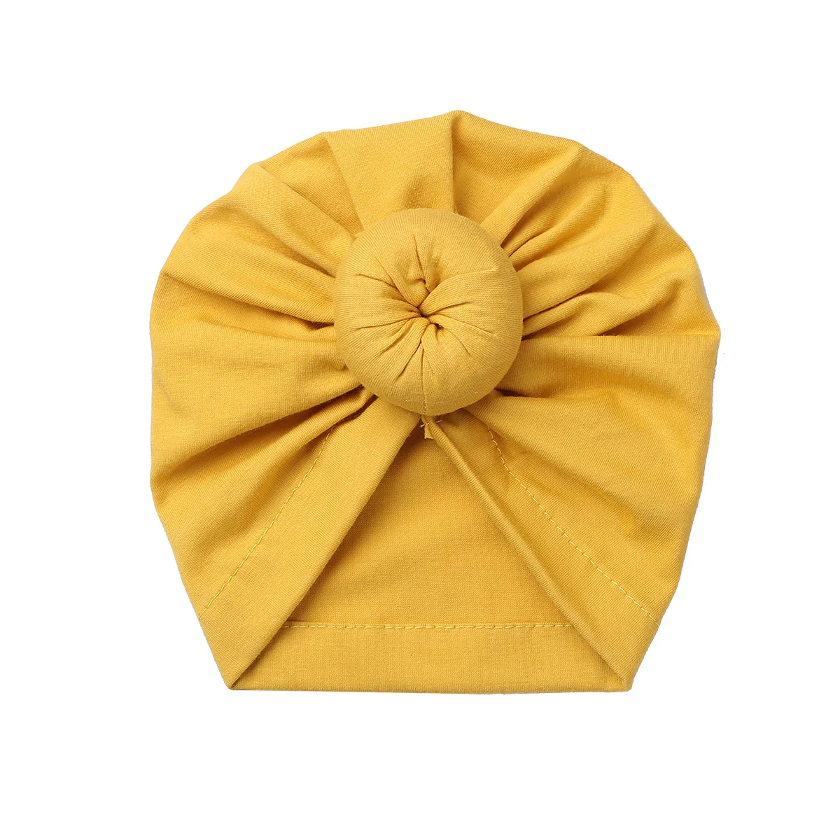 iEFiEL 3-Pack Newborn Toddler Infant Baby Cotton Turban Knot Rabbit Headwrap Hospital Hat Cap Photo Props Summer Knit | Детская одежда
