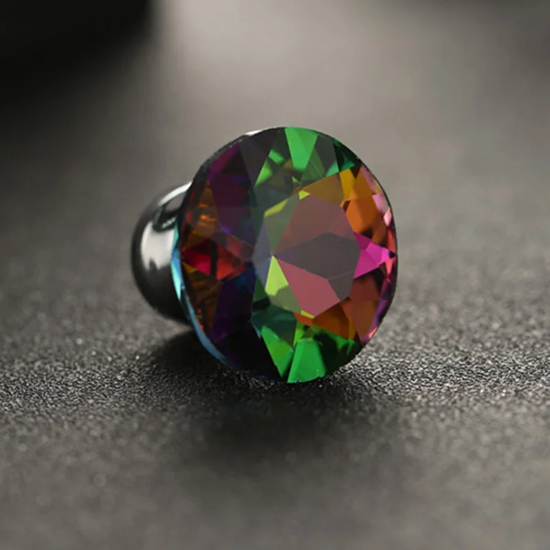 Ручки для шкафа, ящиков и дверей в современном континентальном стиле с кристаллическим бриллиантом (10 штук) Yz1006.