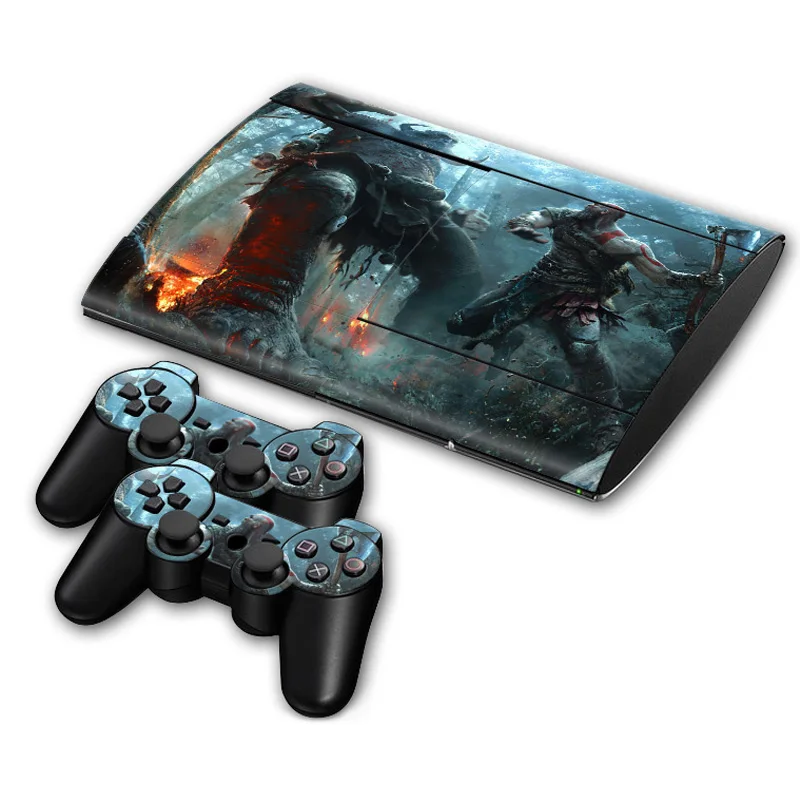 Горячая игровая консоль и контроллеры череп кожа Наклейка Виниловая наклейка для PS3 супер тонкий 4000 Кожа Наклейка s