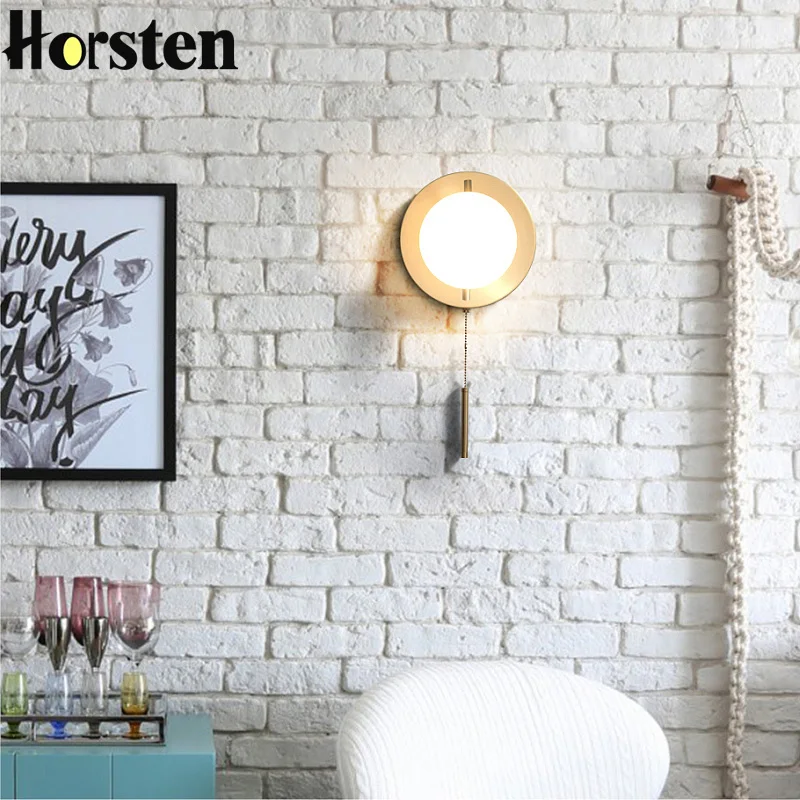 2018 современная роскошная светодиодный ная настенная лампа в скандинавском стиле