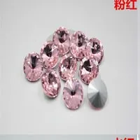 Красный круглый Pointback хрусталя клей на Стразы применяются к дизайн ногтей Костюмы украшения и DIY свадебное платье