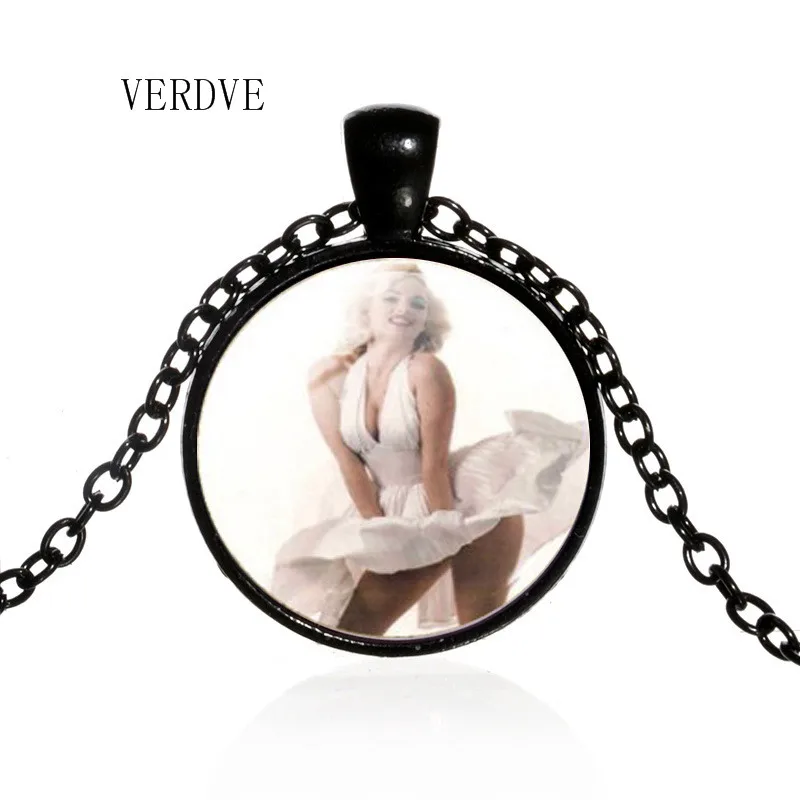 3/цветное ожерелье стеклянная выпуклая круглая подвеска звезда аналогичная