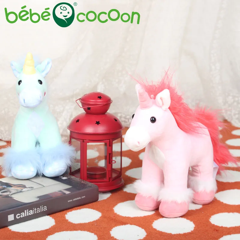 Bebecocoon каваи единорог плюшевые прекрасные Pelucia мягкая детские мягкие игрушки для