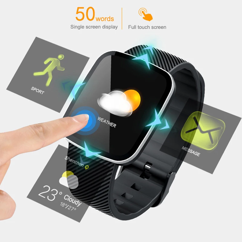 TWK пара Смарт часы сердечного ритма фитнес трекер спортивные pk apple Watch band 4 sevgili saati