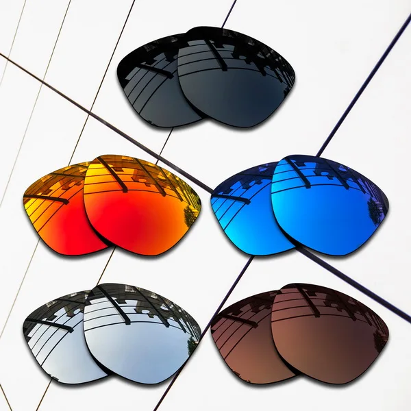 All-Polarized 5 Pair E.O.S поляризованные Сменные линзы для солнцезащитных очков Оукли Frogskins-разнообразие цветов - Цвет линз: All-Polarized 5 Pair