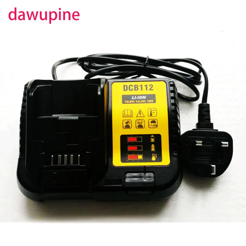 Зарядное устройство dawupine DCB112 для литий ионных аккумуляторов DeWalt 10 8 в 12 14 4 18 DCB101