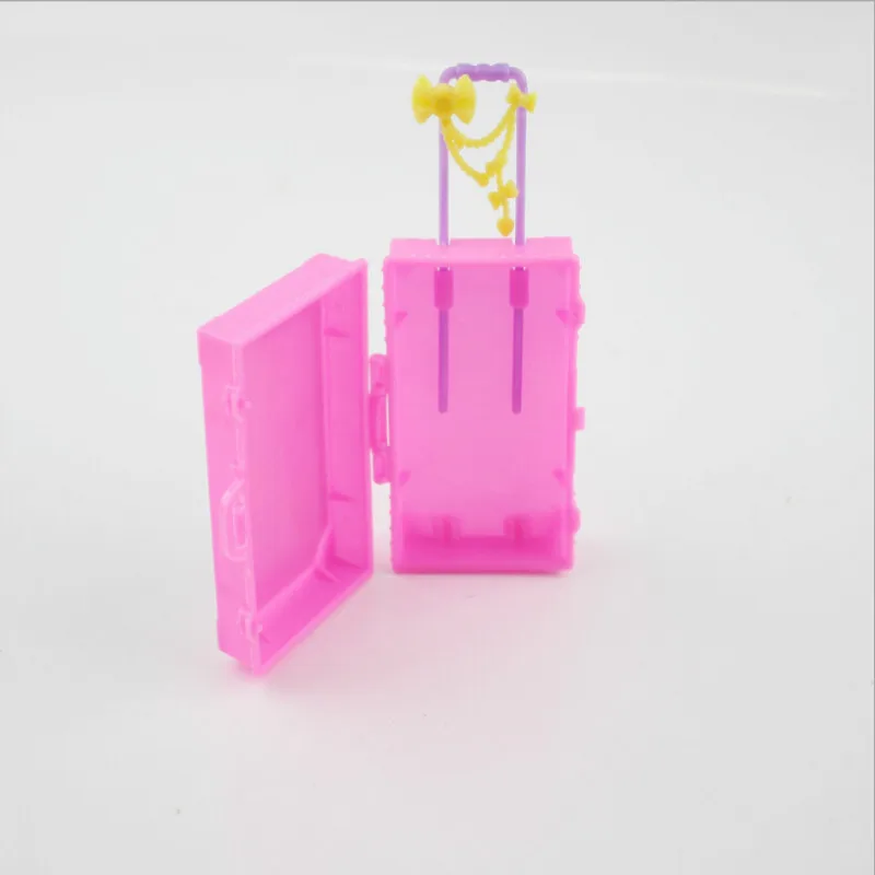 Новый милый пластиковый 3d-костюм для путешествий чехол багажа кукольного домика