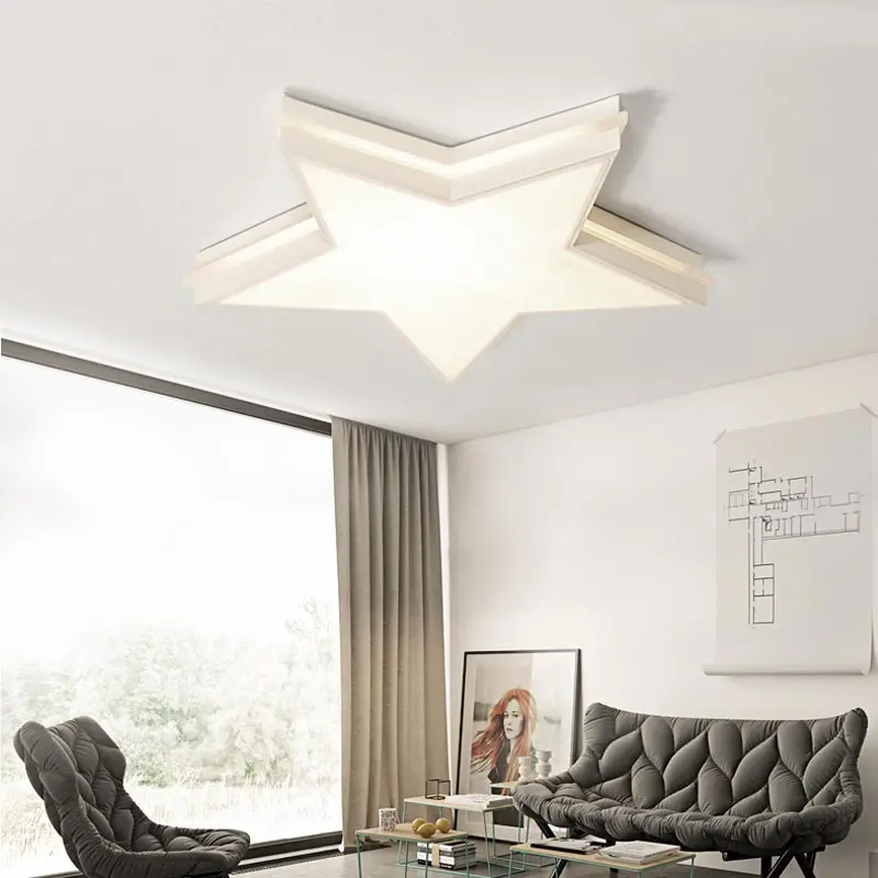 Современный светодиодный потолочный светильник со звездой с дистанционным