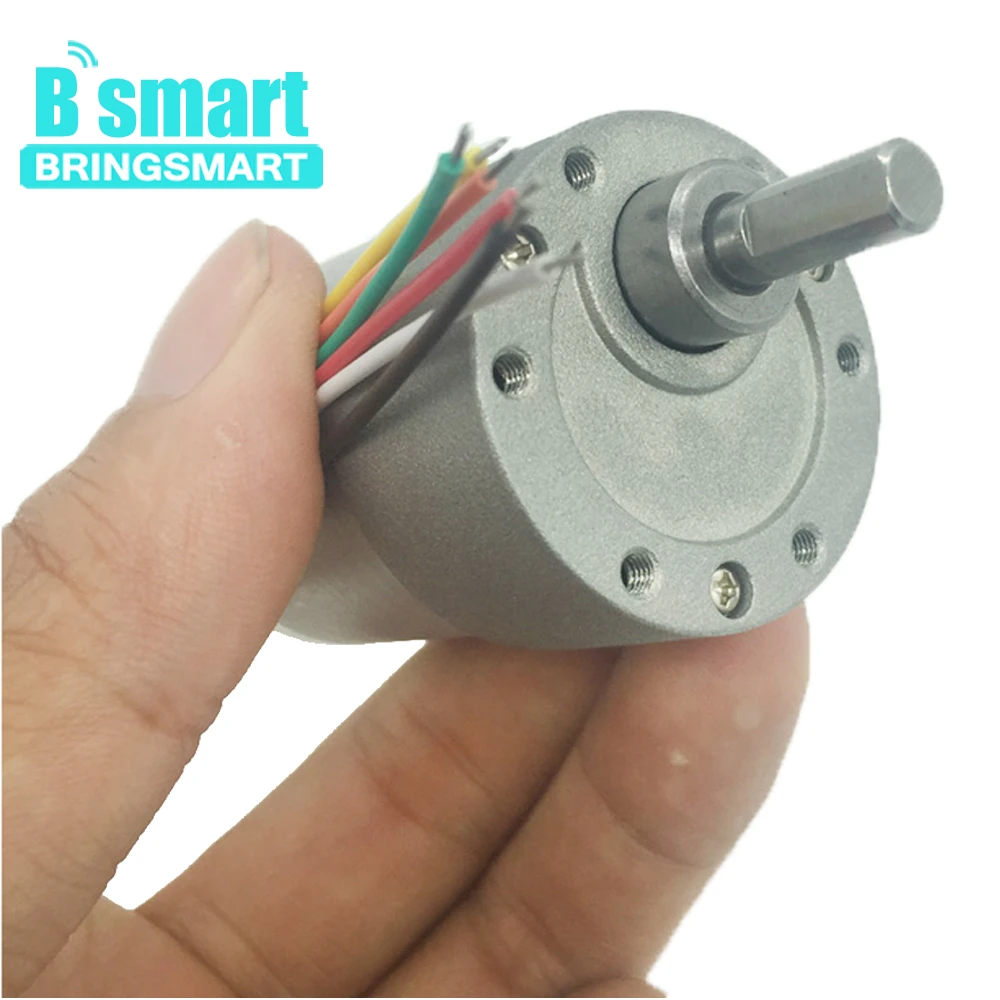Фотоэлектрический мини-кодировщик Bringsmart 12 В 24 двигатель редуктора постоянного