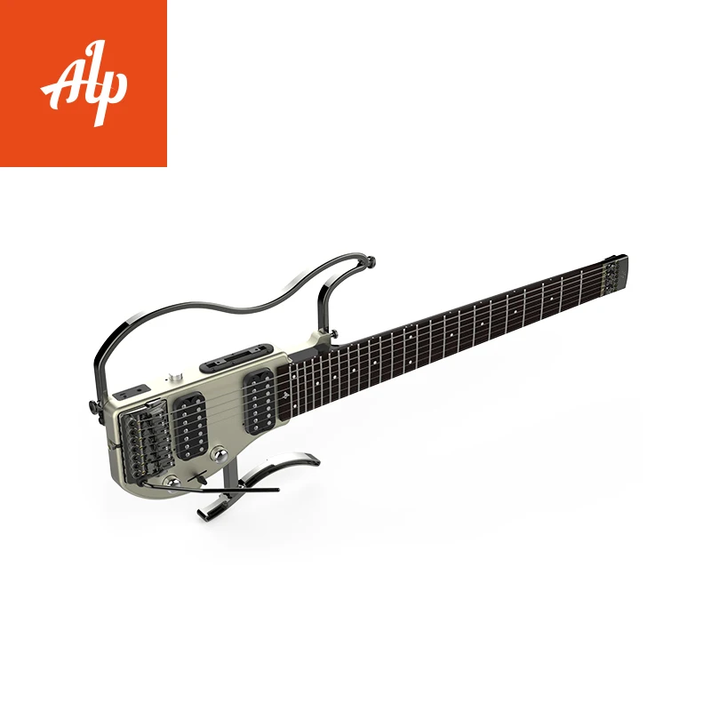 ALP электрическая гитара для путешествий без головы|guitar electric|guitare guitareguitar headless |