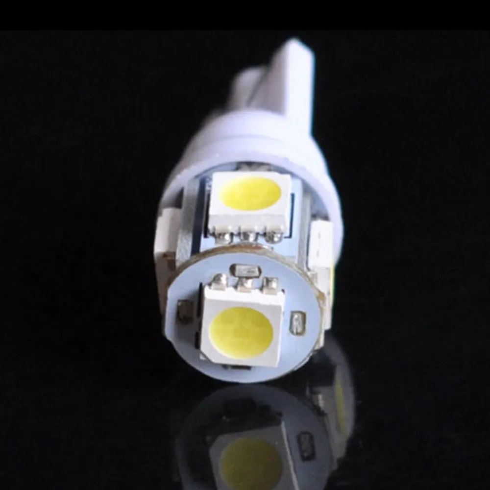 10 шт. Автомобильные светодиодные лампы 5SMD T10 194 W5W 5050|lampe led 5w|led hand lampled lamp h4 |
