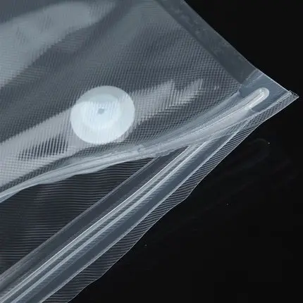 Вакуумная упаковочная сумка для сохранения продуктов односторонний выпускной