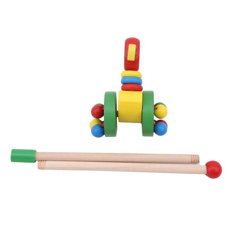 Kids Wooden Toys Cute Cartoon Animals Funny Car Baby Puzzle Trolley Cart Wood Pushing Toy | Игрушки и хобби