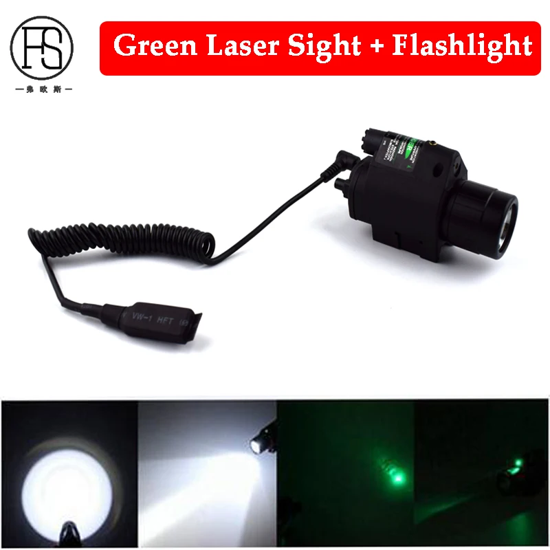 

Тактический Пистолет лазерный фонарик комбо M6 лазерный свет для охоты красный зеленый лазерный прицел со светодиодным фонариком 20 мм для и...