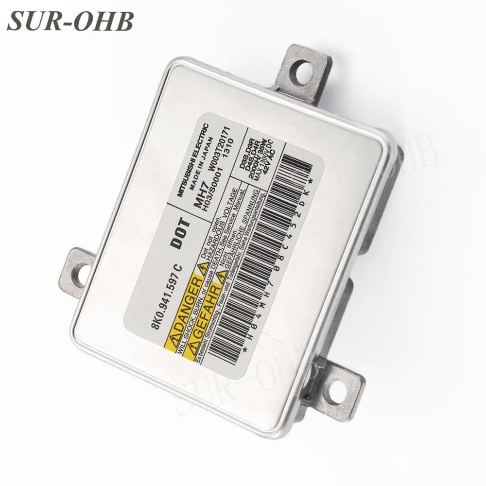 SUR-OHB Замена Mitsubishi W003T20171 ксенон HID D3S OEM 8K0941597C D3R балласт номер 8K0 941 597 C для автомобиля Audi