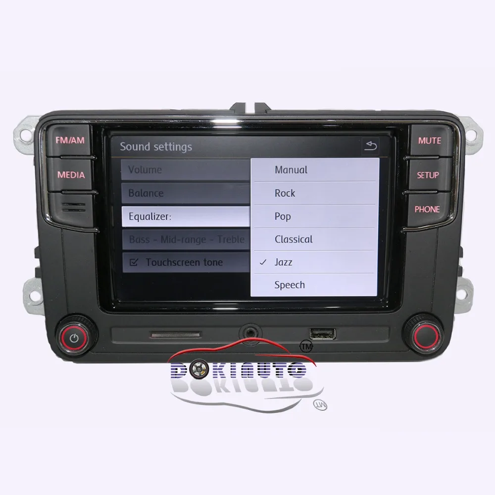 RCD330G/плюс RCD510 RCN210 RCD340G автомобиля 6 5 &quotMIB радиоприемник для VW Golf Jetta MK5 MK6 СС Tiguan Passat