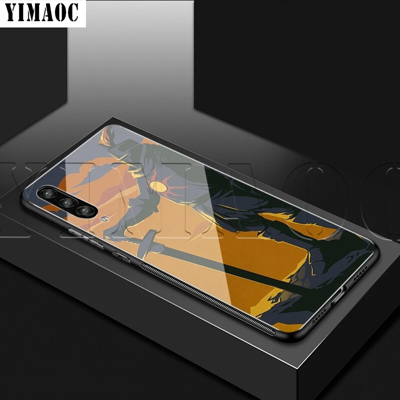 YIMAOC хвалит солнце темные душ стеклянный чехол для huawei Honor mate 7A 8X9 P10 20 30 Y6 Y9 P smart lite Pro