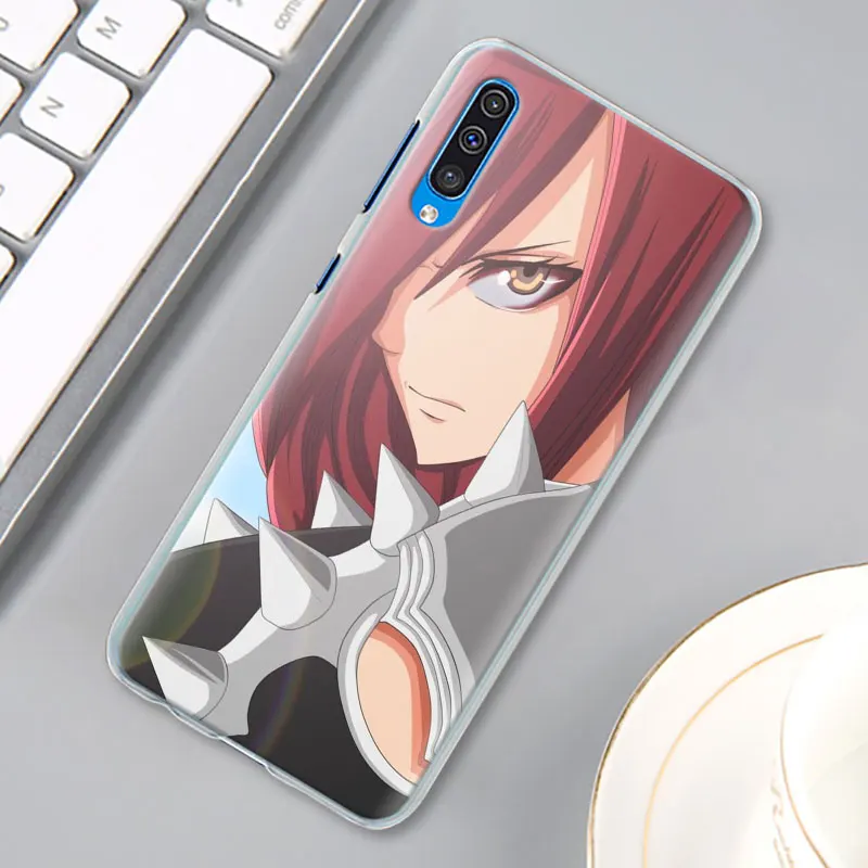 Аниме Манга Fairy Tail чехол КРЫШКА ДЛЯ samsung Galaxy A30 A40 A50 A70 A6 A8 плюс A7 A9 M30 чехол для телефона Coque