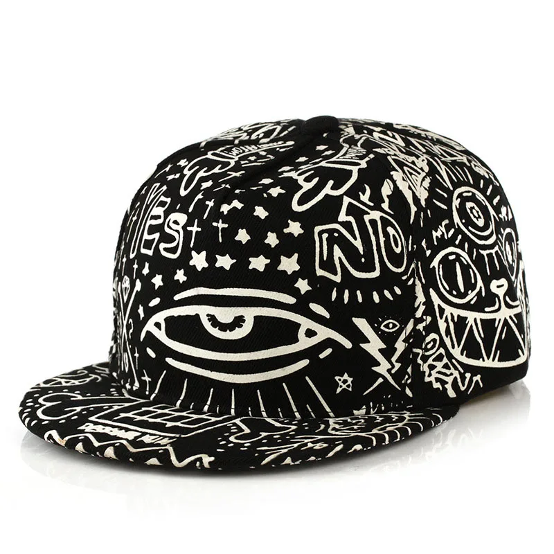 2018 граффити Бейсбол Кепки хип-хоп дневной свет Snapback S Для мужчин Casquette женщин