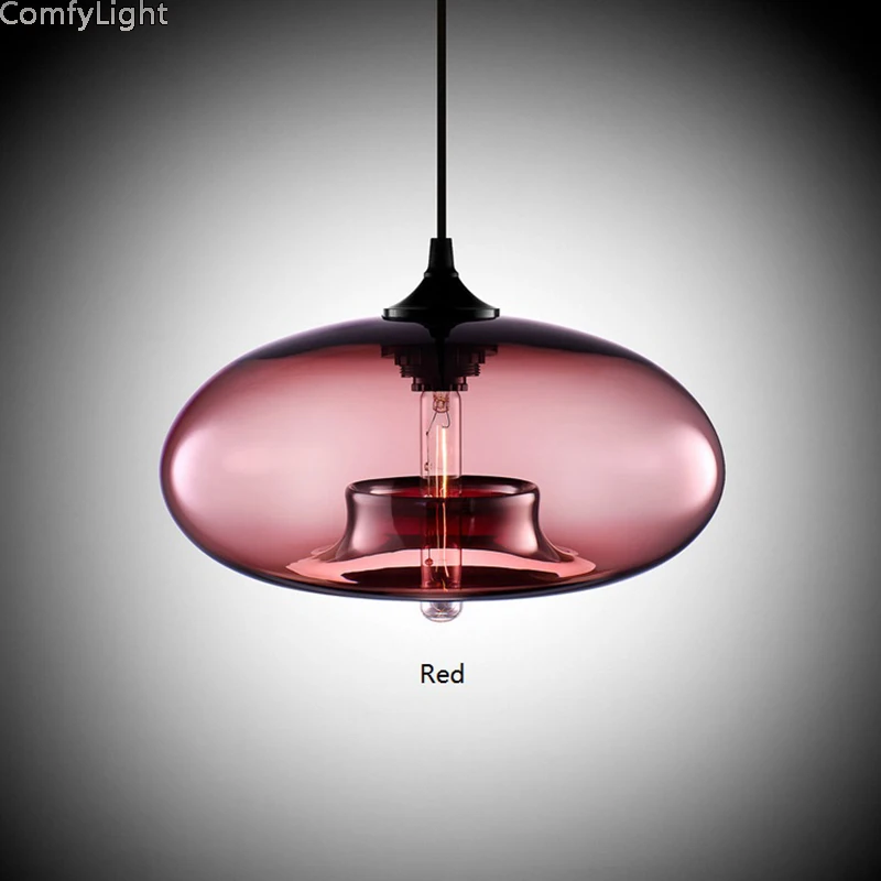 Vintage Pendant Lights Retro Glass Hanging lamp Russia Loft Luminaire Modern Kitchen Dining Bedroom Lamp E27 Lampholder | Освещение