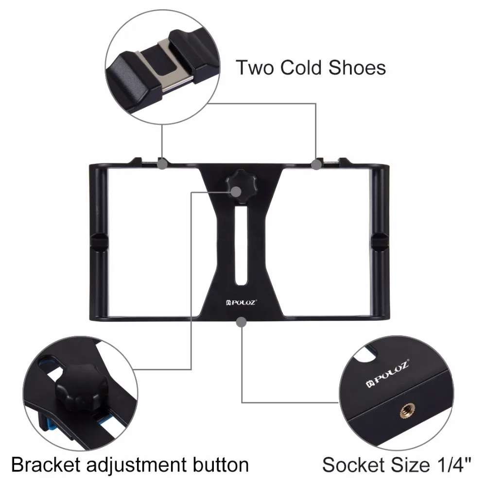 Штатив Трипод со светодиодной подсветкой микрофоном и головкой для iPhone|kit