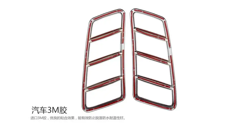 2pcs Stainless Steel Hood Trim Car Sticker for Mercedes Benz ML/GL/GLE/GLS Accessories | Автомобили и мотоциклы