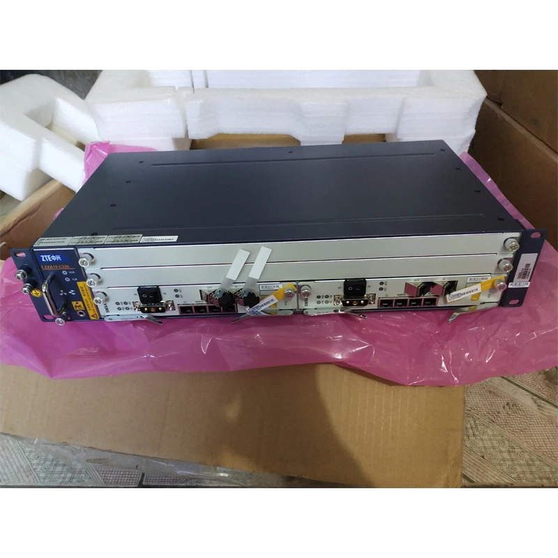 Оригинальный ZTE OLT ZXA10 C320 1GE оборудование для оптической линии GEPON 2 * SXMA источник